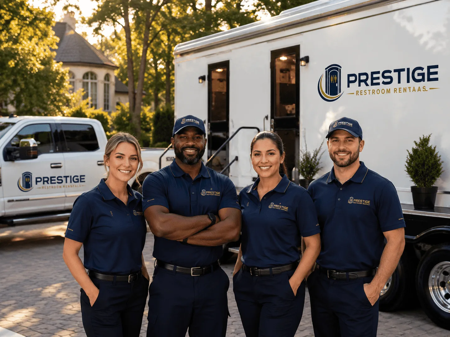 Trusted Luxury Portable Restrooms company in Leighton, AL